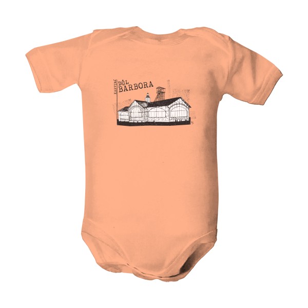 Dětské body  s potiskem Důl Barbora dětské body